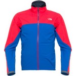 Stretch Derailleur Jacket Heren Blauw/Rood