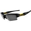 Oakley : Livestrong Flak Jacket XLJ Jet Black/Black Iridium Zonnebril