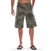Vintage Cargo Short Olive Camo