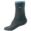 Sealskinz : Light Bike Sock Mid Zwart/Blauw