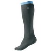 Sealskinz : Light Bike Sock Lang Zwart/Blauw