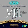 KMC : X9SL 9-Speed Superlight Gold/Titanium Ketting