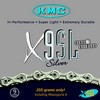 KMC : X9SL 9-Speed Superlight Silver/Titanium Ketting