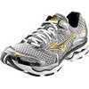 Mizuno : Wave Nirvana 6 White/Cyber Yellow/Bronze Heren Hardloopschoen