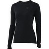 Mizuno : Middle Weight L/S Ondershirt Black Dames