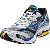 Mizuno  : Wave Ultima 3 White/Turkish Sea /Dress Blue Heren Hardloopschoen