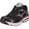 Mizuno  : Wave Inspire 7 Anthracite/Raspberry Dames Hardloopschoen