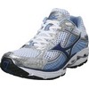 Mizuno : Wave Rider 15 White/Limoges/Ice Blue Dames Hardloopschoen