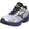 Mizuno : Wave Inspire 8 White/Anthracite/Prism Violet Dames Hardloopschoen