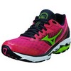 Wave Rider 16 Rood/Groen Dames Hardloopschoen