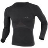 X-Bionic : Undershirt Lange Mouwen Extra Warm Heren Grijs/Oranje
