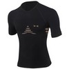 X-Bionic : Undershirt Energizer Korte Mouwen Zwart/Oranje Heren