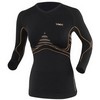 X-Bionic : Accumulator Undershirt Lange Mouwen Zwart/Oranje Dames