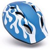 MET : Buddy Flames Blauw Helm