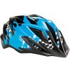 MET : Crackerjack Flames Blauw/Zwart Helm