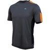 Pearl Izumi : Phase SS Shirt Shadow Grey/Safety Orange Heren