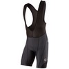 Attack Bib Fietsbroek Zwart Heren
