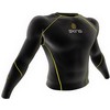 Skins : Sport Shirt Lange Mouwen Heren Zwart