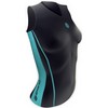 She Shirt Zonder Mouwen Dames Zwart/Blauw