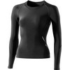 A400 Top Long Sleeve Dames Zwart/Zilver