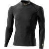 Thermal Long Sleeve Top met Mock Neck Heren Zwart