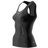 Skins : Racerback Top A200 Dames Zwart