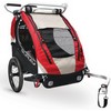 Burley : Fietskar Kind Solo ST Red/Cave