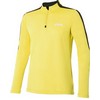 Asics : M`s 1/2 zip L/S Top Sulphur Spring/Black Heren