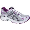 Asics : Gel-1170 White/Black/Plum Dames Hardloopschoen