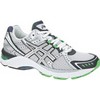Asics : Gel Foundation 10 White/Onyx/Summer Green Dames Hardloopschoen