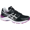 Asics : Gel Fortitude 5 Onyx/White/Purple Dames Hardloopschoen