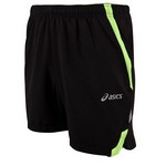 Woven Short 7 inch Heren Zwart/Geel