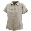 Columbia : Psych to Hike Shirt Korte Mouwen Dames Fossil