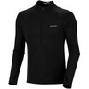 Extreme Fleece Longsleeve 1/2 Zip Heren Black