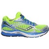 Saucony : PowerGrid Triumph 9 Citron/Blue Dames Hardloopschoen