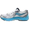 PowerGrid Triumph 10 Wit/Blauw Dames Hardloopschoen