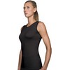 Icebreaker : Bodyfit 150 Ultralite Atlas Tank Ondershirt Zwart Dames