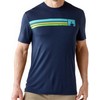 Smartwool : Men`s S/S Logo Stripe Tee