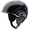 Carrera : C-Lady Shiny Black Deco Dames Skihelm