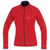 Gore : Power Softshell Jacket Red/Black Dames