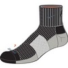 Nike : Dri-Fit Run Cush Quarter Black/Matte Silver Socks