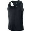 Nike : Miler Singlet Black/Reflective Silver Heren 