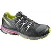Salomon : XR Crossmax Guidance Grey Denim/Deep Blue/Light Green Bean Dames