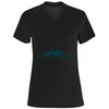 Salomon : XA Zipped Tee Black/Dark Bay Dames