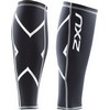 2XU : Compression Calf Guards Black/Steel Unisex