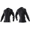 2XU : Elite Compression Top L/S Black/Black Heren