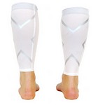 2XU : Compression Calf Guards White Unisex