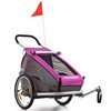 Croozer : Kid for 1 Kinderkar Roze Limited Edition