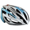 Lazer : O2 RD Lady Wit/Ice Blauw Race Helm Uni