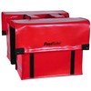 Fastrider : Dubbele tas LED Cargo Rood